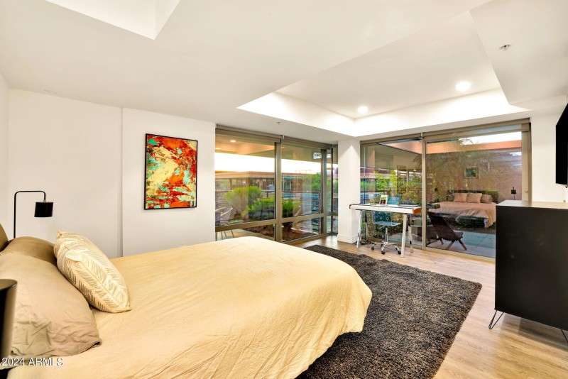 Primary Bedroom & Private Balcony