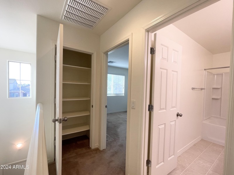 Upstairs Hallway Closet