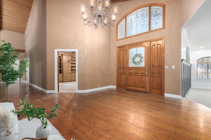 Entry Way, Door to Office, Living Room