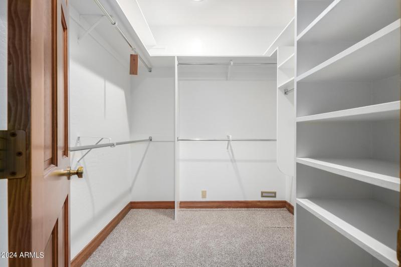 Primary Bedroom Closet 1