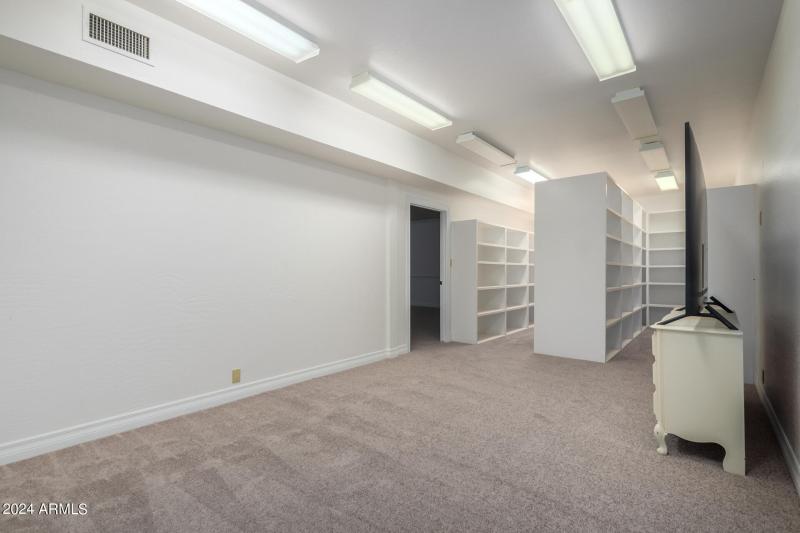 Basement Storage Room