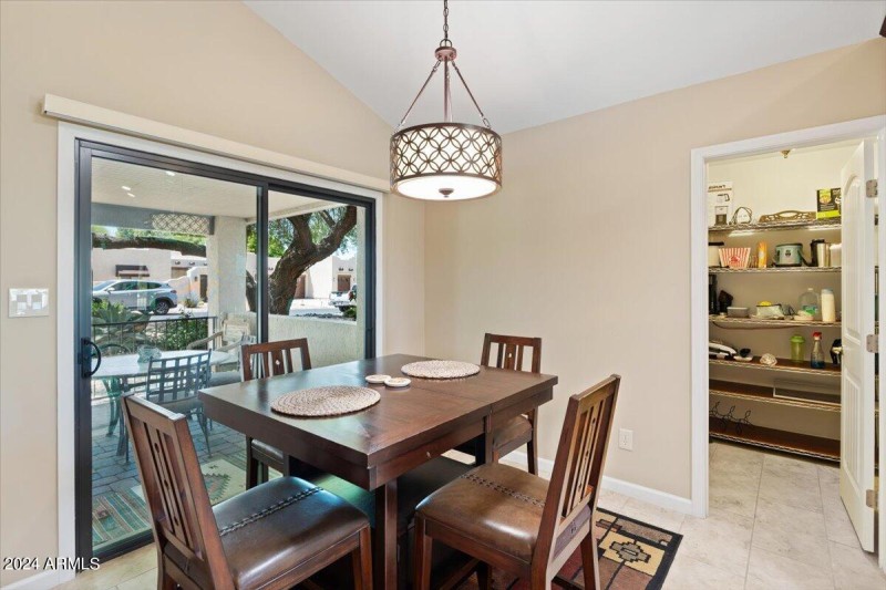 Casual Dining & Front Patio View