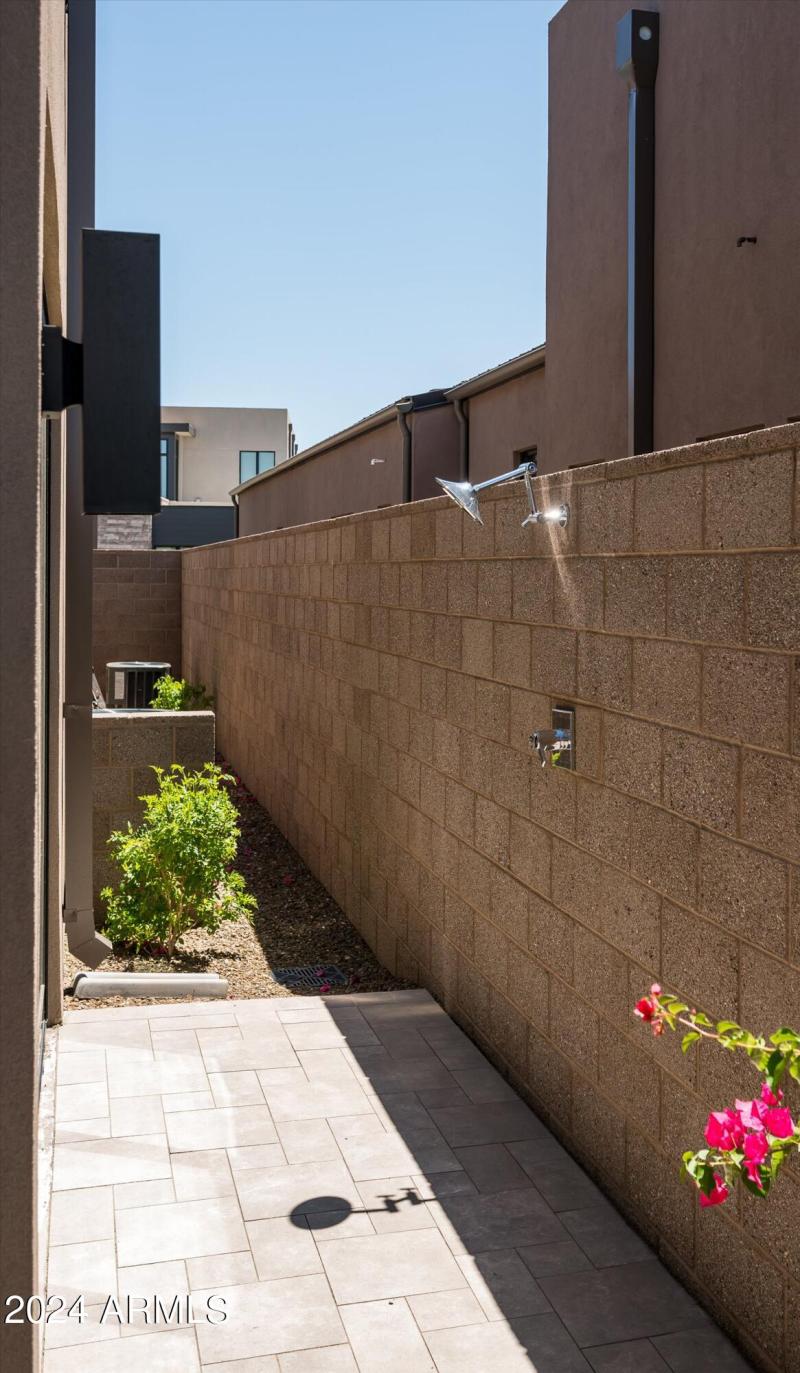 Outdoor shower