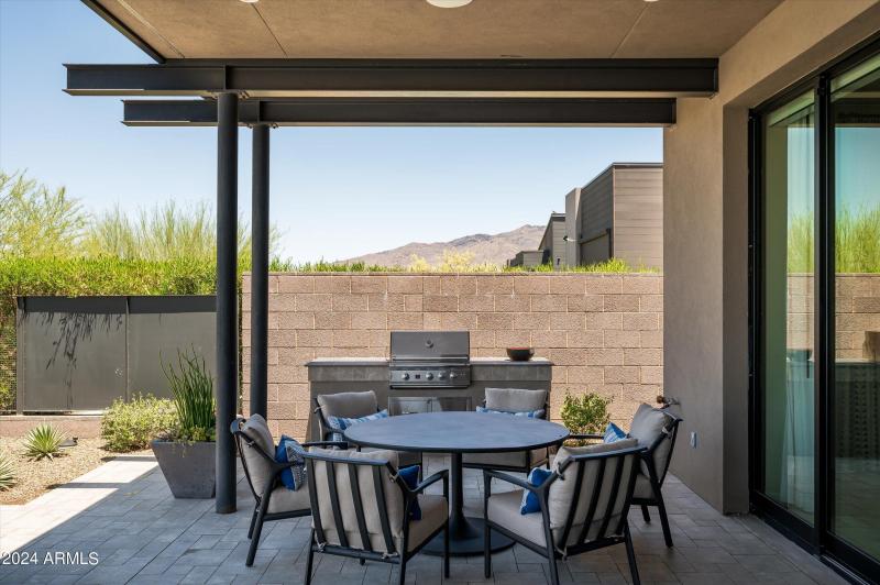 Patio dining