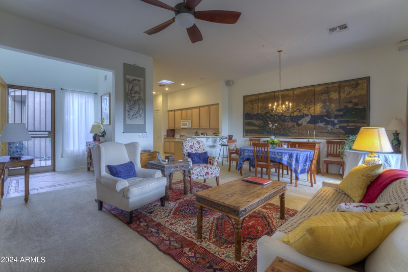 Great room living room area