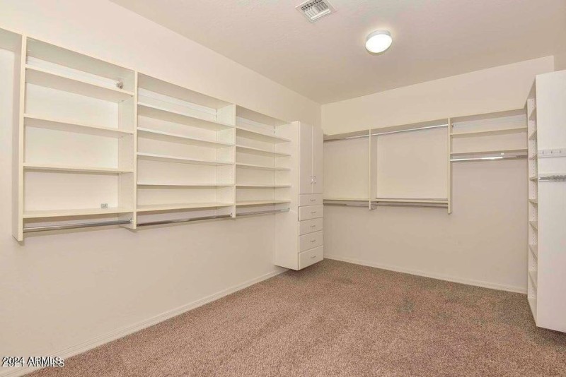 Primary Walk In Closet