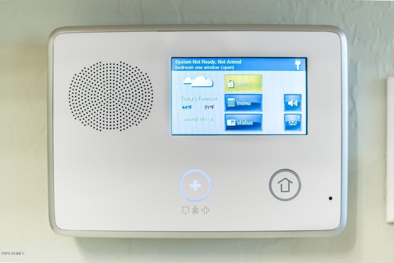 Touch Panel Alarm System