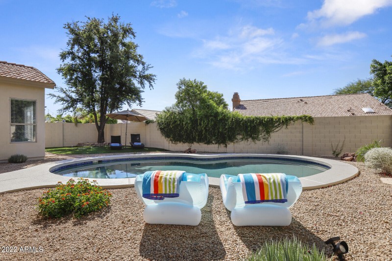 Sunny pool