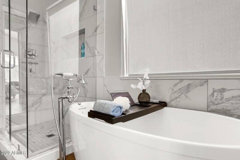 Relaxing tub time!