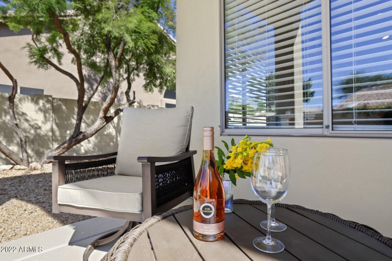 Relaxing patio