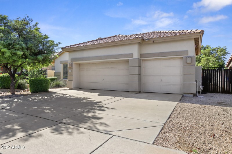 THREE car garage!