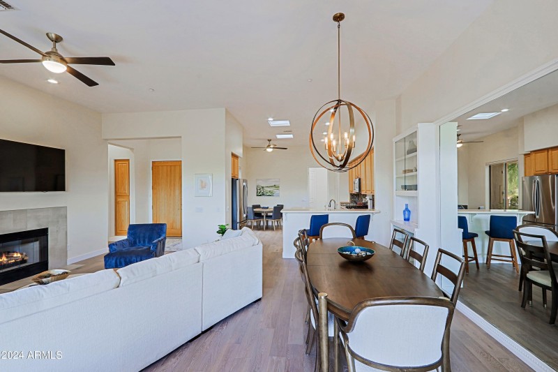 Greatroom and Dining Area