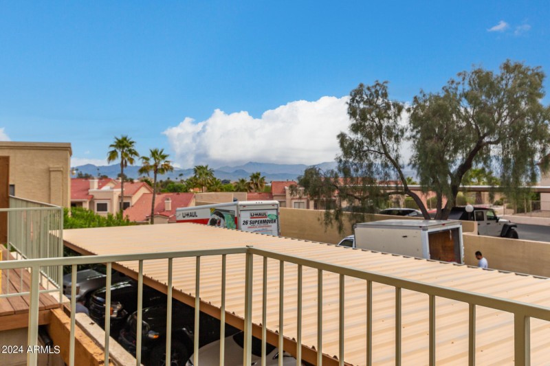 Views from master suite balcony