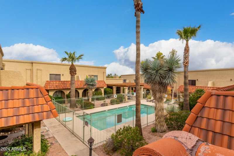 View from guest room