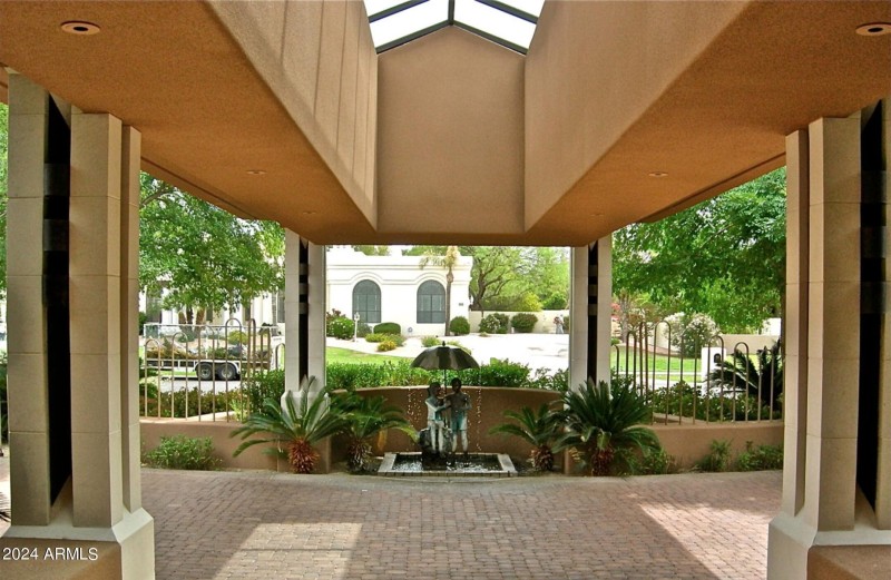 The Porte Cochere