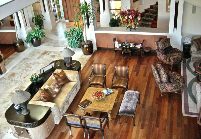 View of Great Room from Balcony