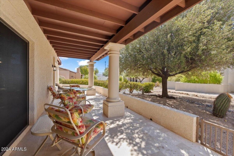 Covered Patio off Living Areas