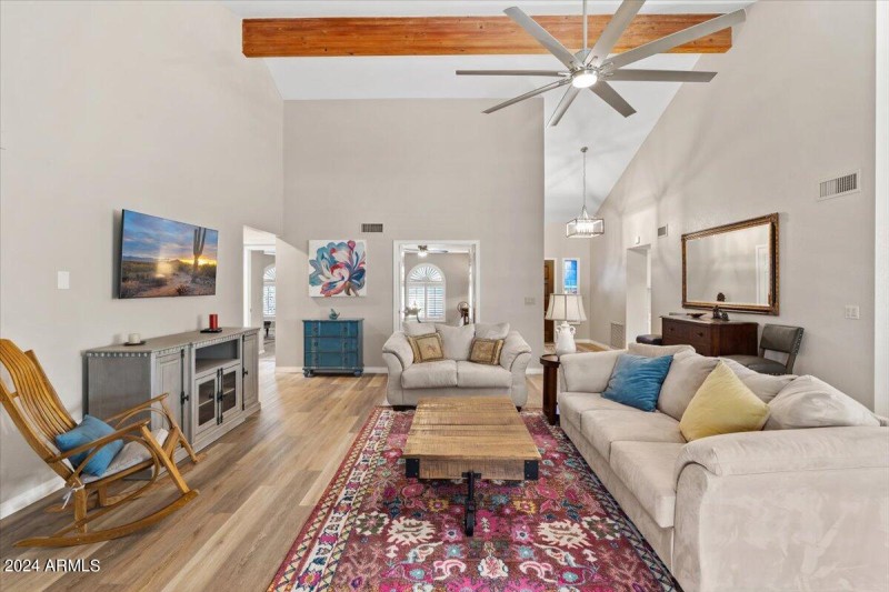 Living Room with TV