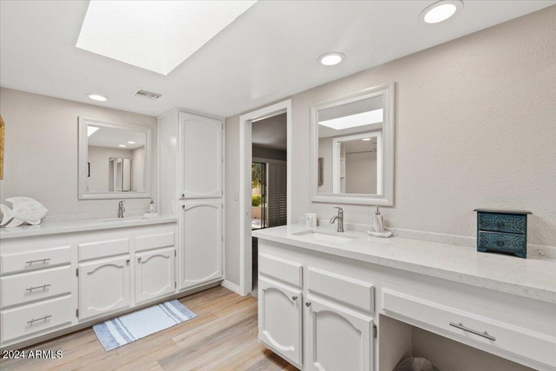 Two Separate Vanities