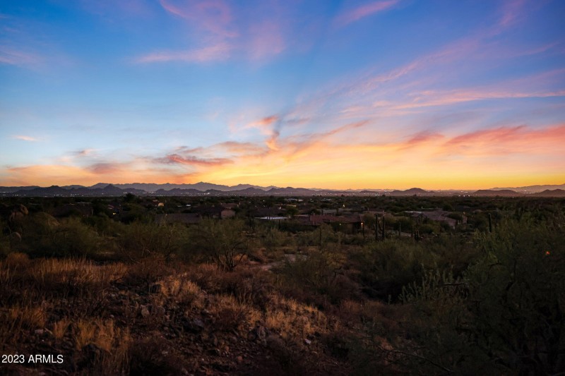 Sunsets and city lights