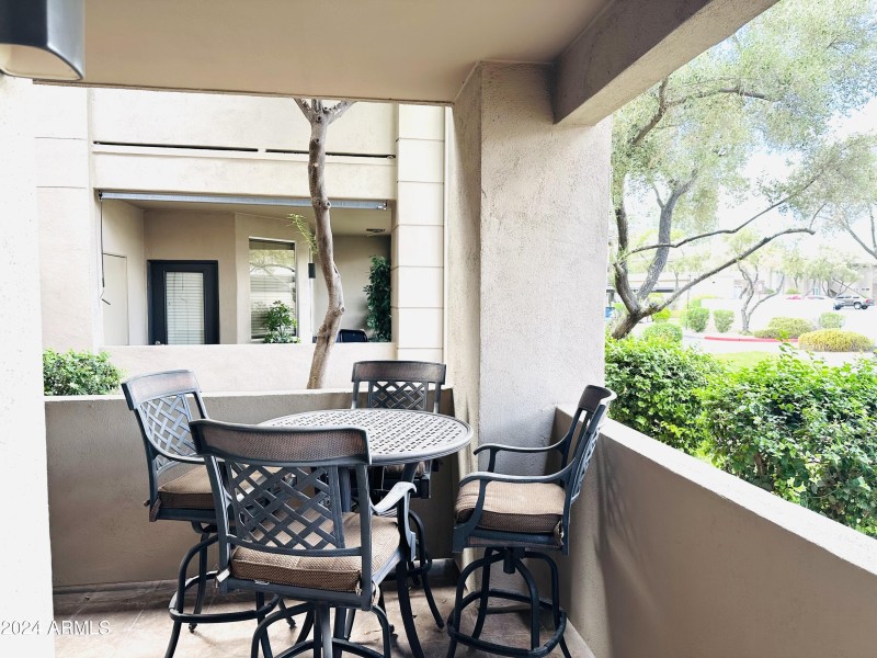 North Facing Patio