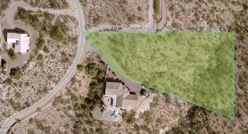 1.5 Acre Hilltop Lot !