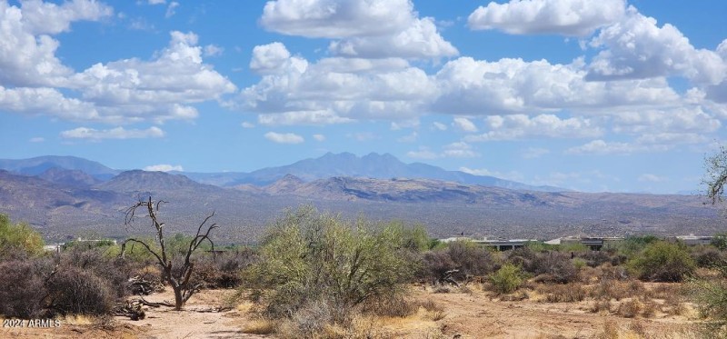 four peaks from land