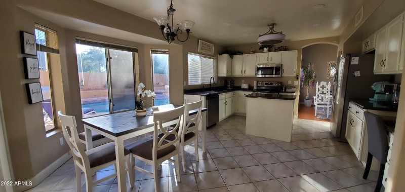 Open Kitchen views of Pool