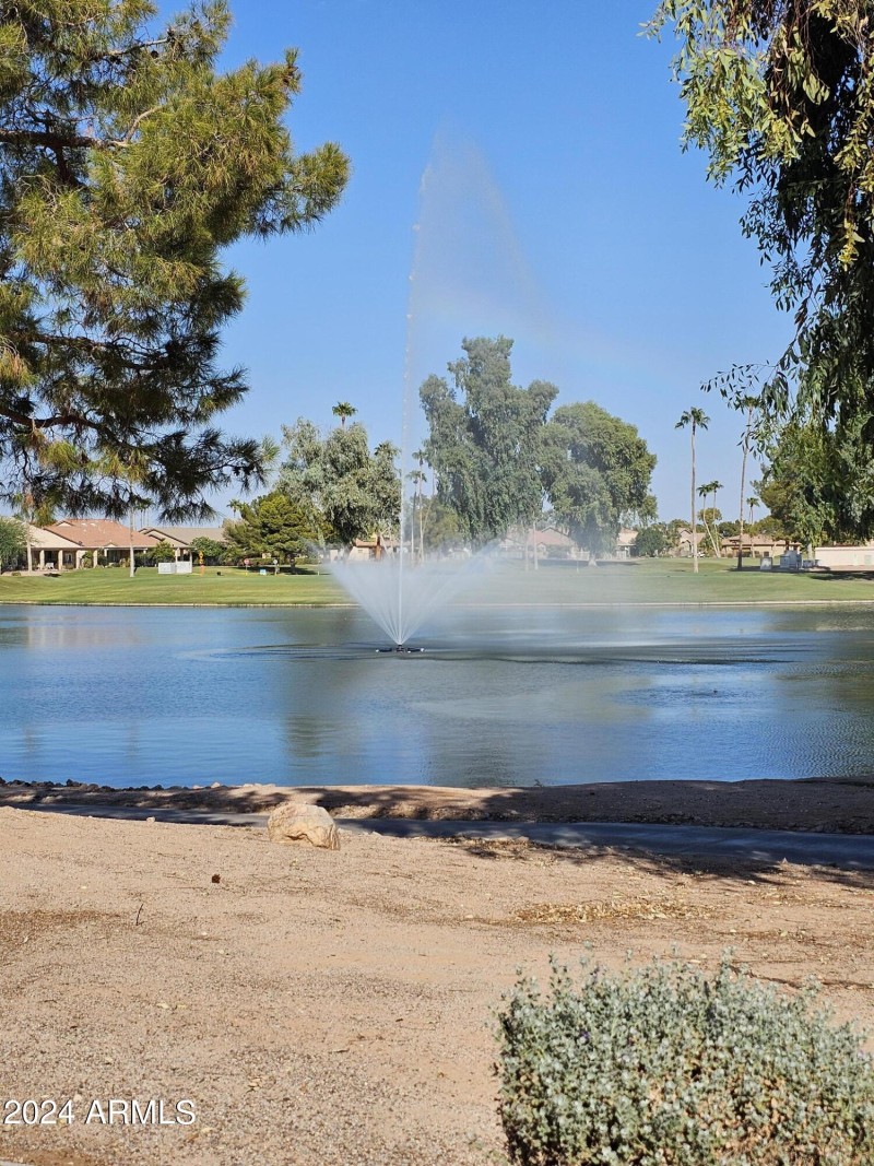 Lake and Fountain