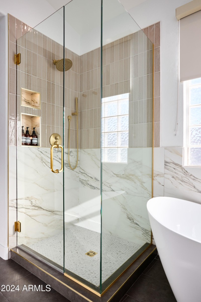 Spacious Primary Shower