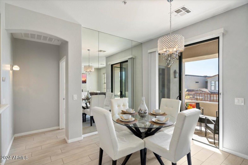Dining area