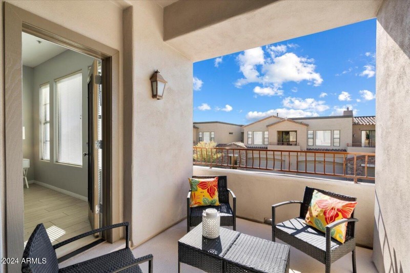 Balcony seating