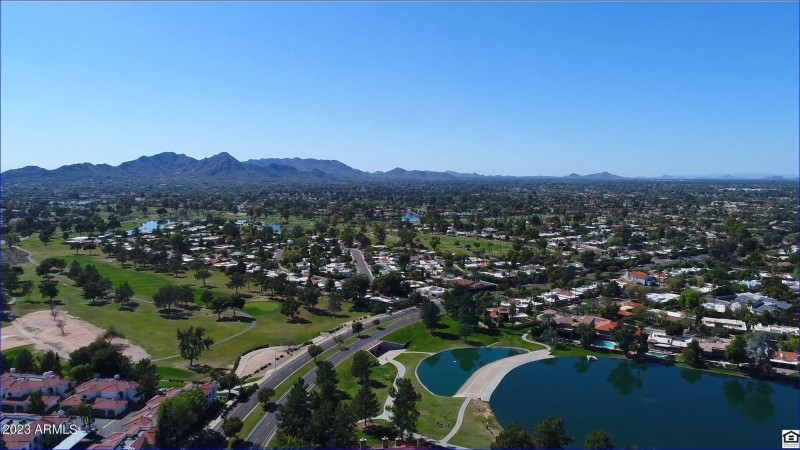 Lake Marguerite in McCormick and view Ra