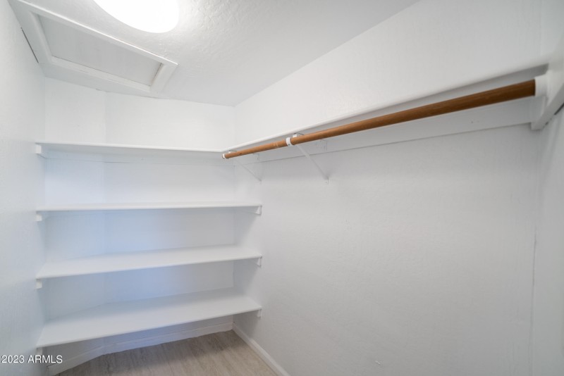 Master Walk-in Closet