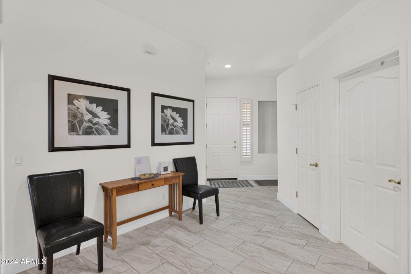 entry from front door