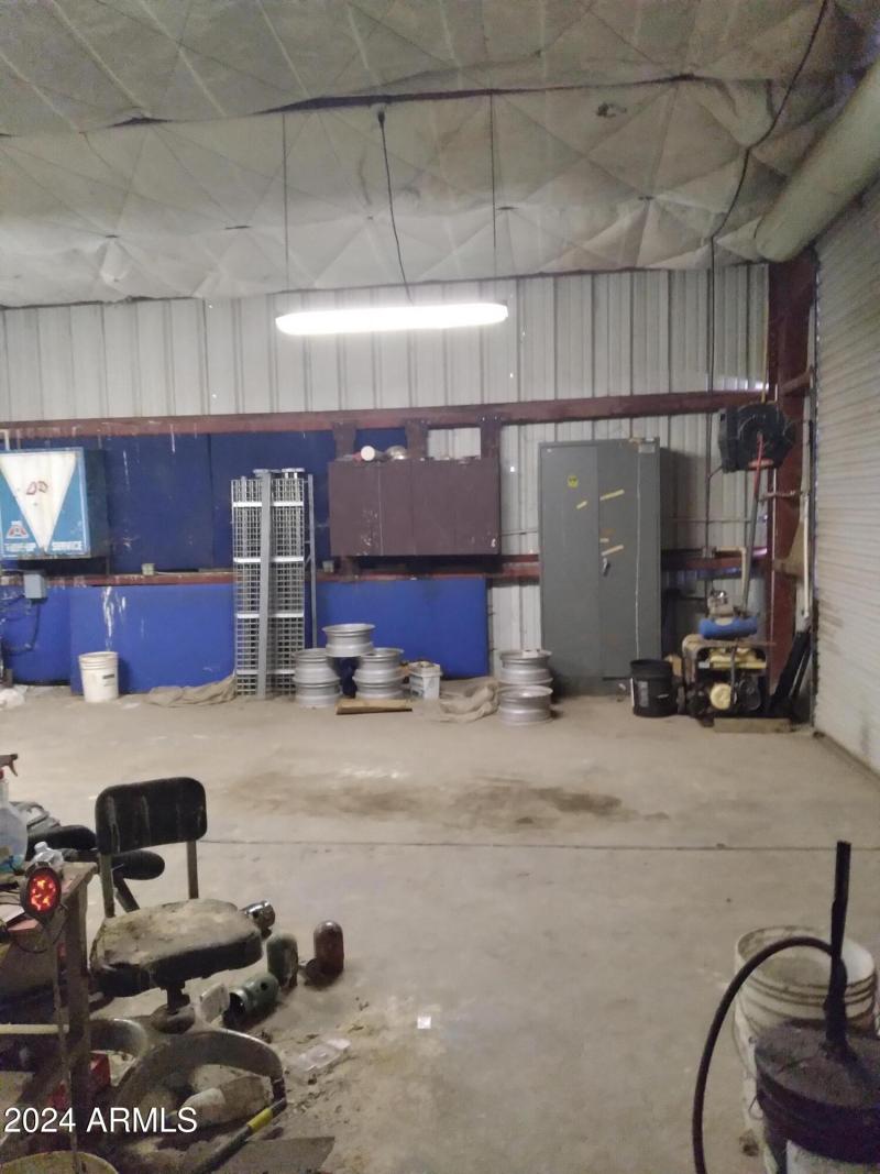 Inside Garage