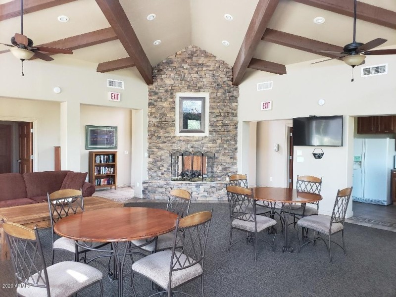 Clubhouse Interior with Kitchen