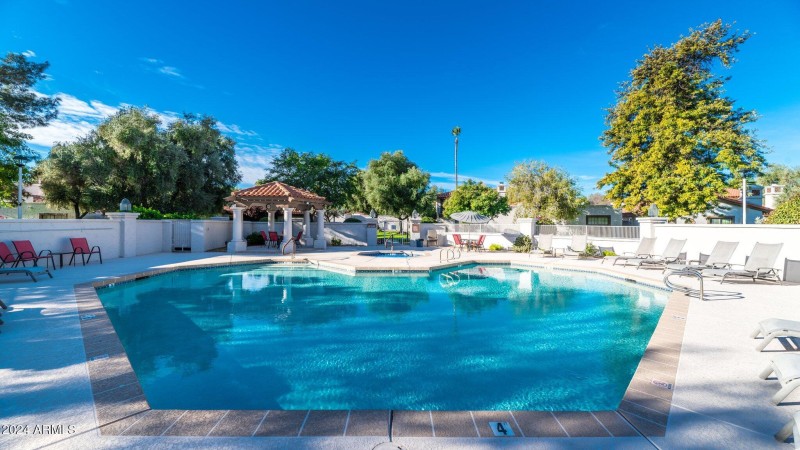 Heated community Pool