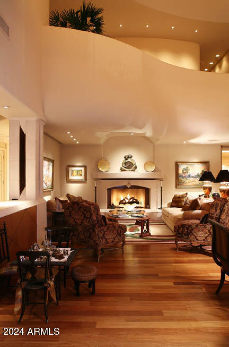 Fireplace in Great Room