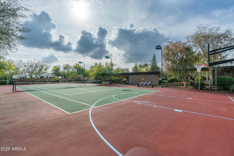 Full Size Tennis Court