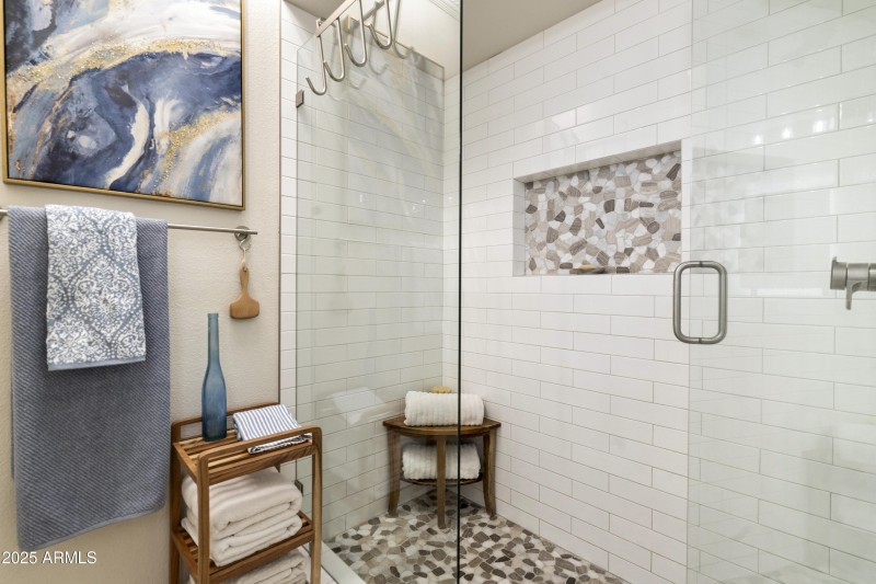 MASTER BATH WALK IN SHOWER