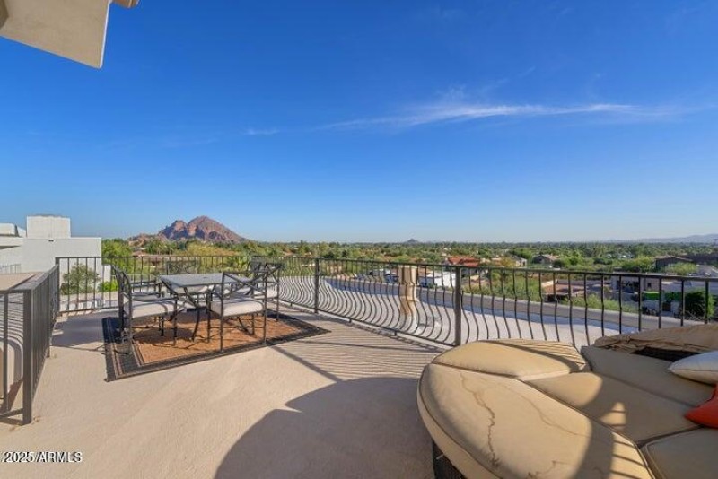 Mountain and city views for miles