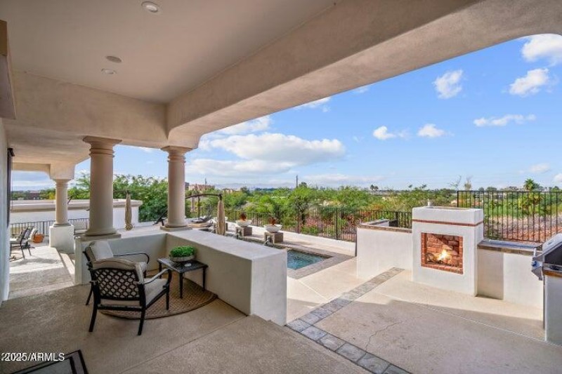 Desert nights were made for fireplaces!