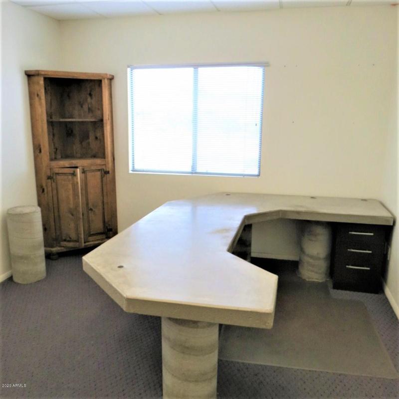 Upstairs Office with Cemet Desk