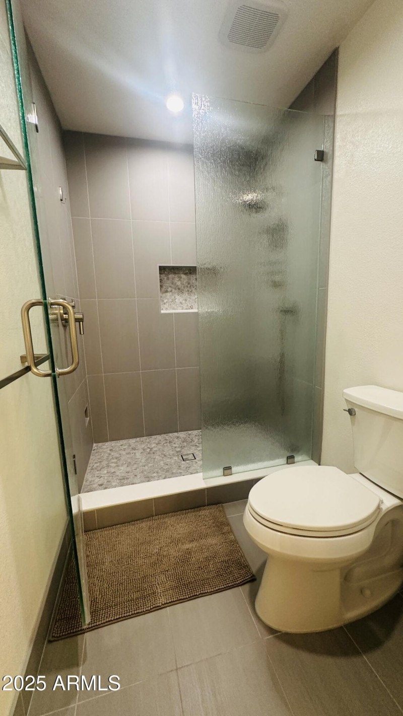 Walk In Shower & Toilet Room