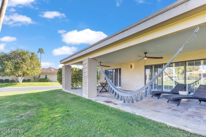 Yard and Patio Area