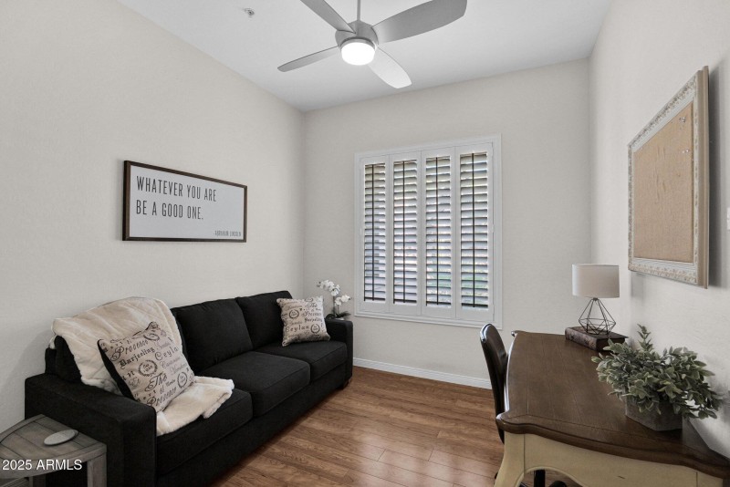 Office with pull-out couch