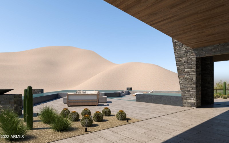 Exterior Views Rendering