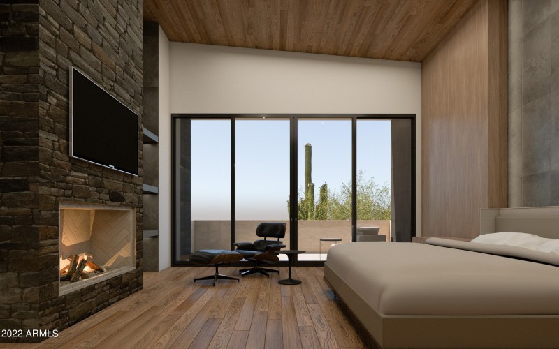 Master Bedroom Rendering