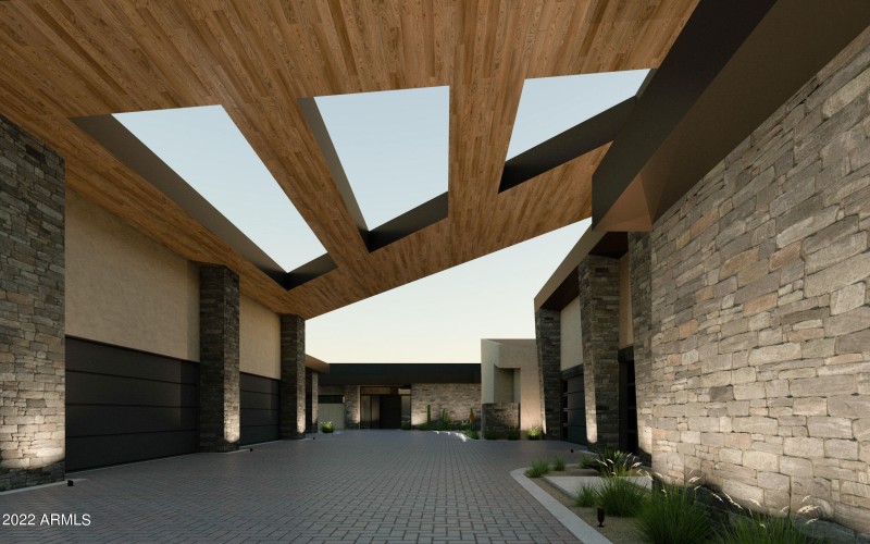 Combo 17-car Garage Rendering